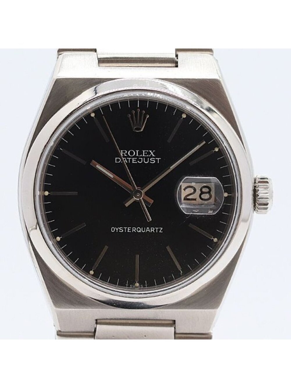 Rolex Datejust Date Black Dial Watch